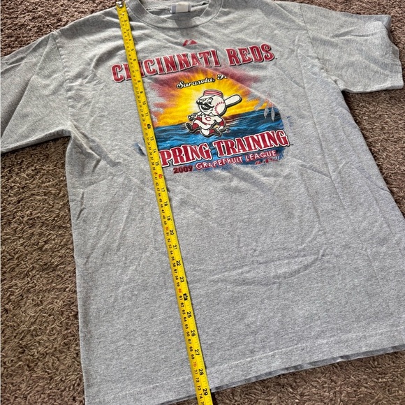 Cincinnati Reds 2009 Spring Training T Shirt Majestic Men Size Large - Picture 2 of 5
